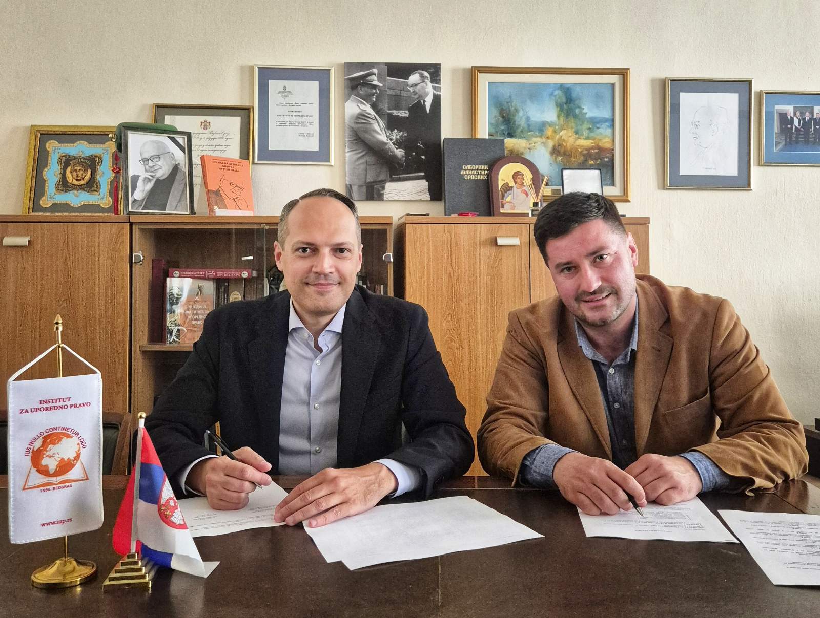 Sporazum o saradnji sa Institutom za uporedno pravo
